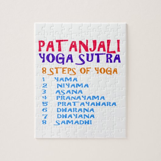 PATANJALI Yoga Sutra Compilatielijst Legpuzzel (Verticaal)