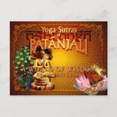 PATANJALI - Yoga Sutras Briefkaart (Voorkant)