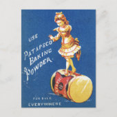 Patapsco Baking Powder vintage advertentie Briefkaart (Voorkant)