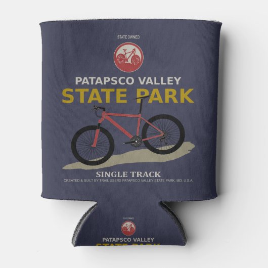 Patapsco in handen van de staat blikjeskoeler (Voorkant)