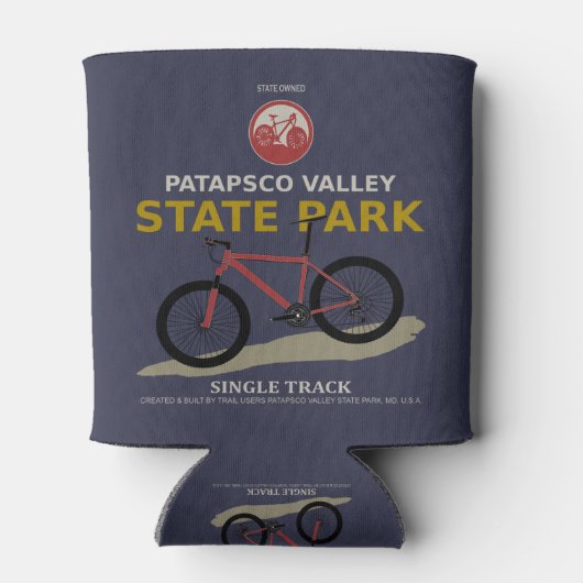 Patapsco in handen van de staat blikjeskoeler (Achterkant)