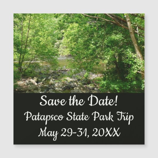 Patapsco River View Maryland Natuurfotografie (Voorkant)