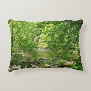 Patapsco River View Maryland Natuurfotografie Decoratief Kussen