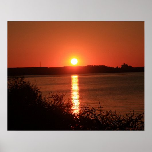 Patapsco Sunset Poster (Voorkant)