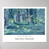 Patapsco Valley Fireflies Poster (Voorkant)