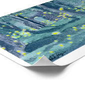 Patapsco Valley Fireflies Poster (Hoek)