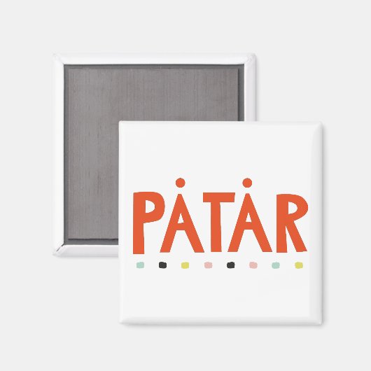 Påtår Magnet (Voorkant / Achterkant)