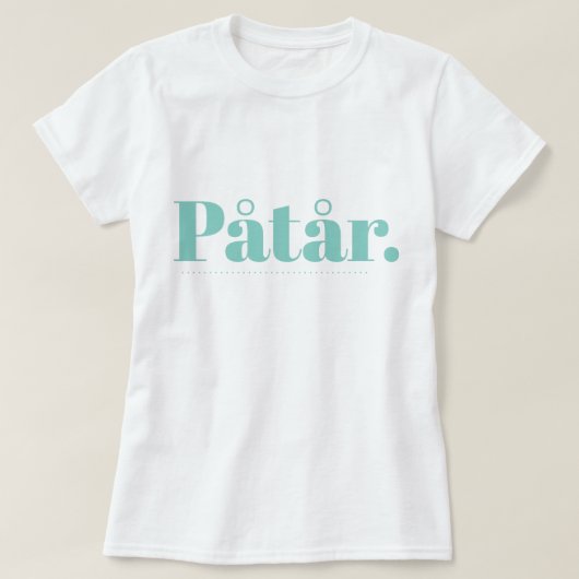 Påtår T-Shirt (Design voorkant)