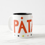 Påtår Two-Tone Coffee Mok (Voorkant links)