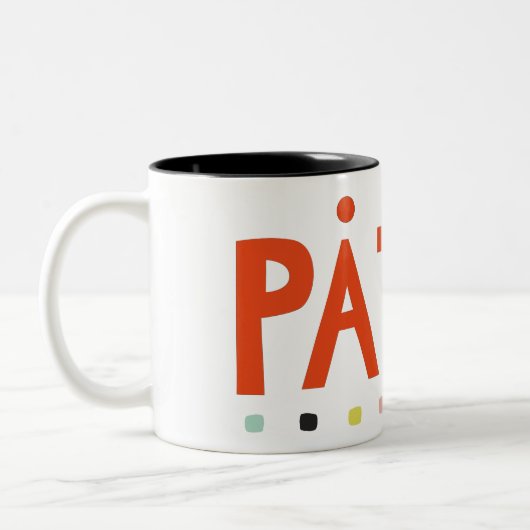 Påtår Two-Tone Coffee Mok (Links)