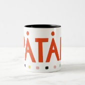 Påtår Two-Tone Coffee Mok (Center)