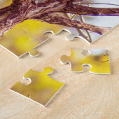 Patas is omhoog een structuur legpuzzel (Zijkant)