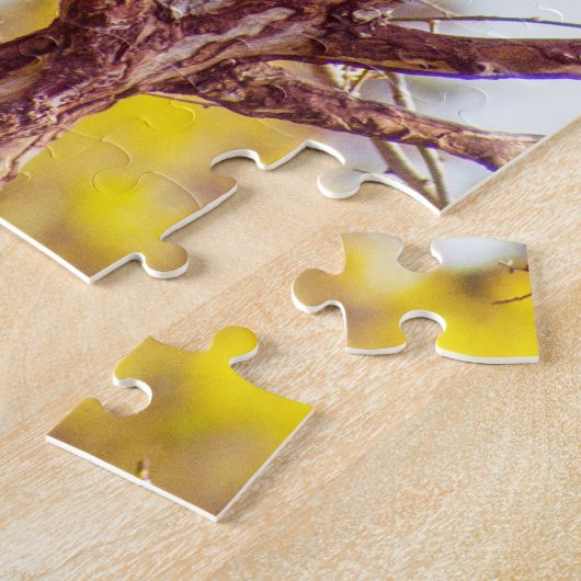 Patas is omhoog een structuur legpuzzel (Zijkant)