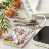 Patas is omhoog een structuur sleutelhanger (Voorkant Rechts)