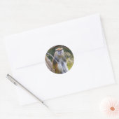 Patas Monkey Ronde Sticker (Envelop)