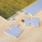 Patat delen bij het meer legpuzzel (Zijkant)