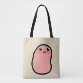 Patata Kawaii Tote Bag (Voorkant)