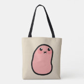 Patata Kawaii Tote Bag (Achterkant)