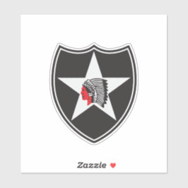 Patch 2nd Infantry Division (Verenigde Staten) Sticker