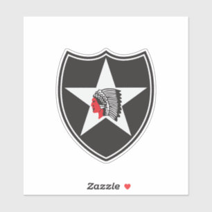 Patch 2nd Infantry Division (Verenigde Staten) Sticker