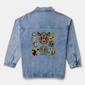 Patch badge collector - Koeien Denim Jacket (Achterkant)