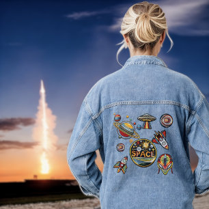 Patch Badge collector- Ruimte Denim Jacket