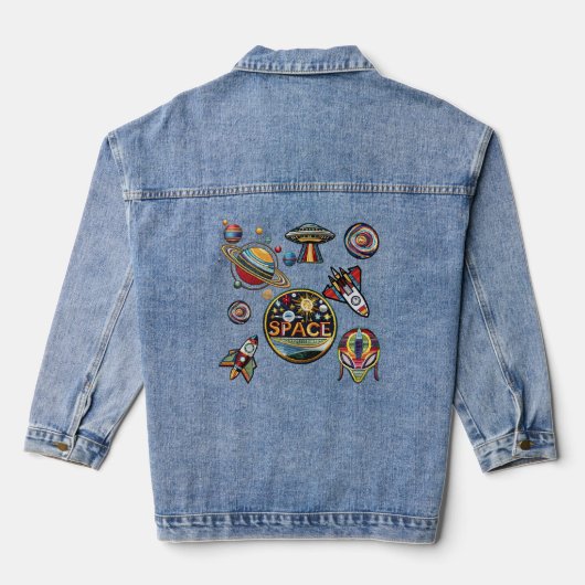 Patch Badge collector- Ruimte Denim Jacket (Achterkant)