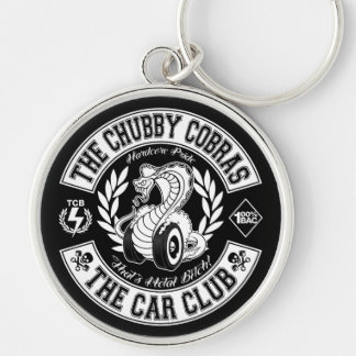 Patch Black 2-inch Sleutelhanger