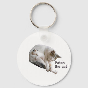 PATCH DE KAT EN HAAR KITTEN SLEUTELHANGER