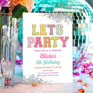 Patch Letters Varsity Mode Preppy Tiener Verjaarda Kaart