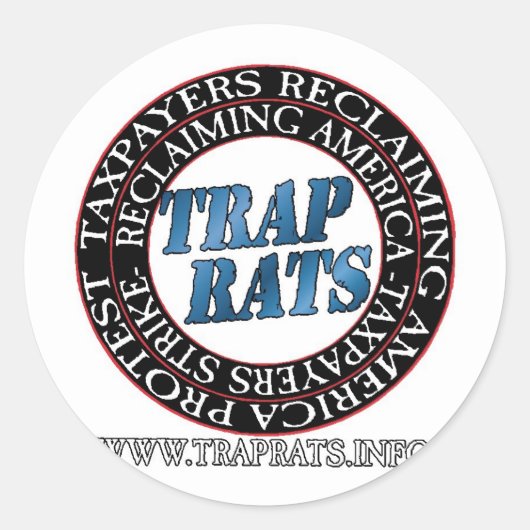 patch logo ronde sticker (Voorkant)
