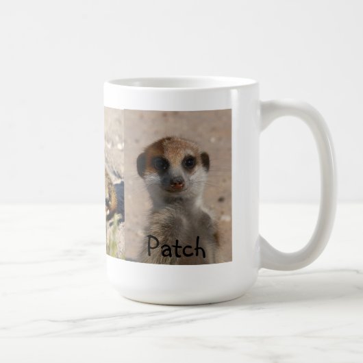 Patch Meerkat Mok (Rechts)