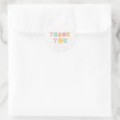 Patch Preppy Brief bedank je favoriet Ronde Sticker (Tas)