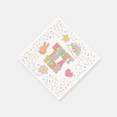 Patch Preppy Eight is a Vibe 8e Verjaardag Servet (Hoek)