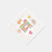 Patch Preppy Eight is een Vibe 8e verjaardag Servet (Hoek)