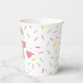 Patch Preppy Eleven is een vibe 11e verjaardag Papieren Bekers (Links)