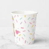 Patch Preppy Nine viert zijn negende verjaardag Papieren Bekers (Links)