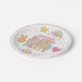 Patch Preppy Slaap onder Verjaardag Papieren Bordje (Gekanteld)