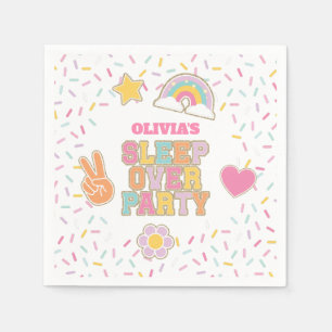 Patch Preppy Slaapfeest Verjaardag Servet