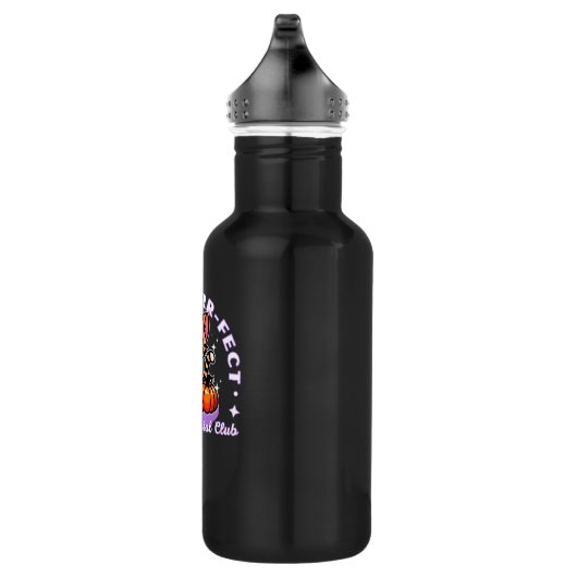 Patch purr-fect - kat pompoen patch waterfles  (Rechts)