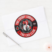 Patch Red 3" Ronde Sticker (Envelop)