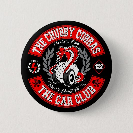 Patch Round 2-inch Ronde Button 5,7 Cm (Voorkant)