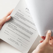 Patch Test Client Toestemming Formulier Waiver 40 Notitieblok