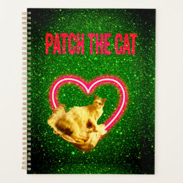 PATCH THE CAT DESIGN GLITTER AND GLAMOUR PLANNER