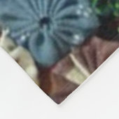 PATCH WORK QUILT (gesimuleerde) fleece dekens (Hoek)