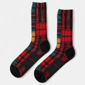 patched Plaid socks  Sokken (Links)