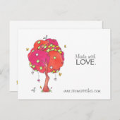 Patches, Adverteren Kaart (Voorkant / Achterkant)