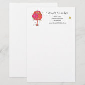 Patches Briefpapier, zakelijk Briefpapier (Voorkant / Achterkant)