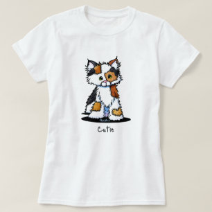 Patches Calico Cat T-shirt