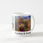 Patches en pompoen koffiemok (Voorkant rechts)